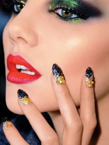 glitter-nails