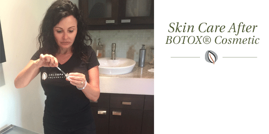 Get the CaloSpa post-BOTOX skin care tips from our spa in Louisville.